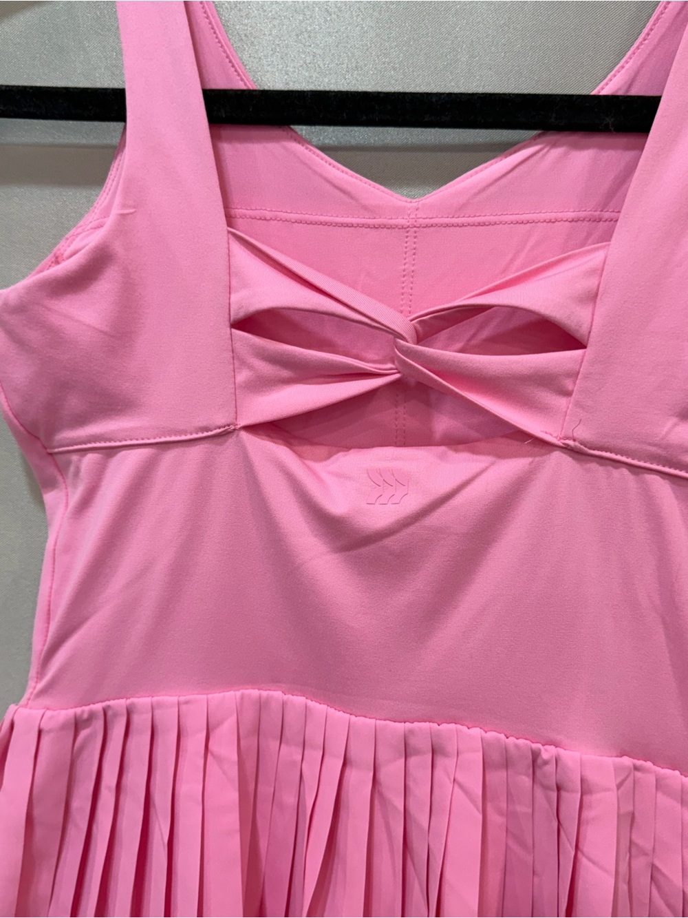 all in motion Girls' Pink Pleated Tank Dress - Picture 7 of 9
